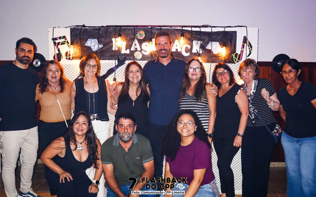 Diretor-geral do CPP, Alessandro Soares, prestigia o 7º Flashback da regional de Limeira
