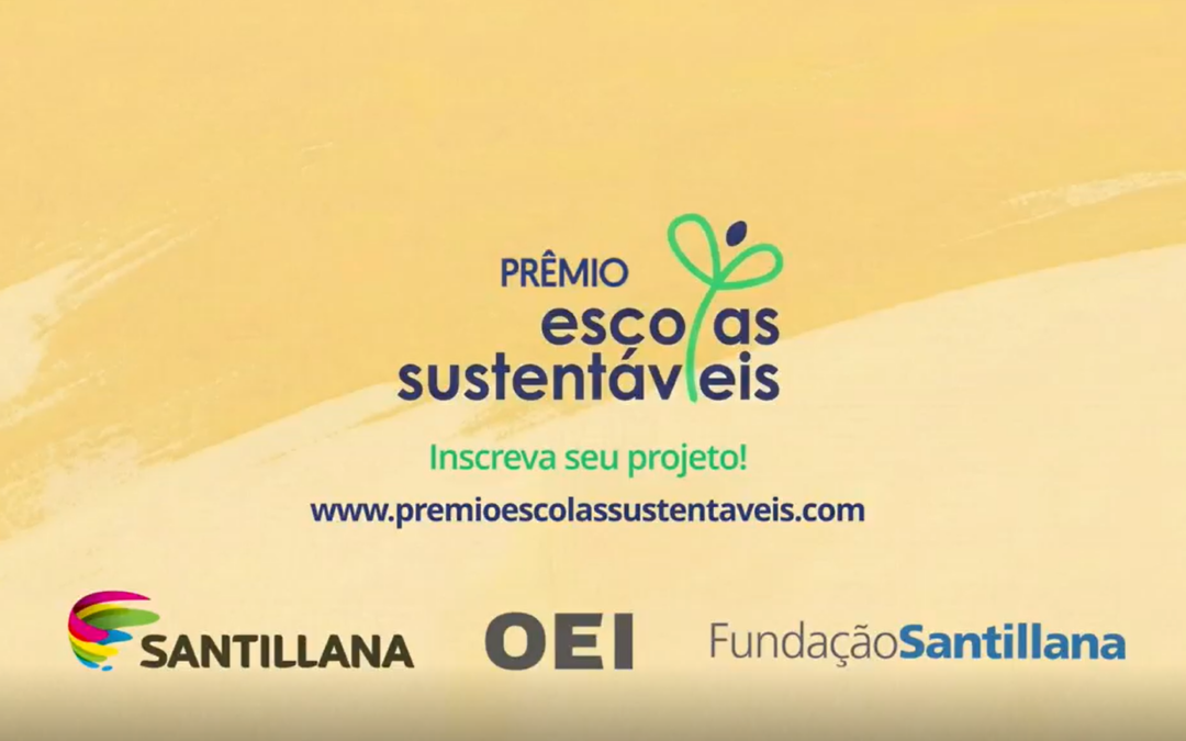 Prêmio Escolas Sustentáveis está com inscrições abertas